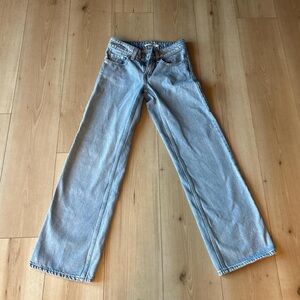Levi's super low light wash jeans
